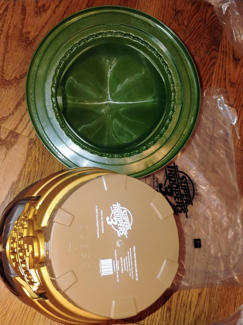 Super Troopers 3 Trooper Popcorn Bucket Regal Theaters Exclusive